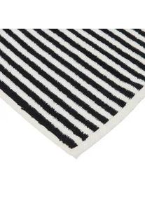 Dieter Knoll Collection Dieter Knoll Badematte , Schwarz, Ecru , Textil , rechteckig , 50x70 cm , Heimtextilien, Badtextilien, Badematten