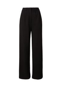 EDITED, Damer, Bukser med l&aelig;gfolder 'Sude', Sort, St&oslash;rrelse 34