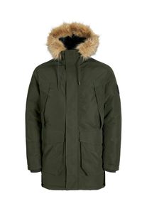 Jack & Jones JACK & JONES Parka de inverno 'JJCAMP' em verde Tamanho XXL Simples