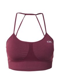 ICANIWILL, Damer, Sports-BH, Bordeaux, Størrelse XL