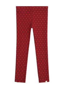 Only Mini Flickor Leggings 'KMGTRINNY' vinr&ouml;d / knallr&ouml;d Storlek 98