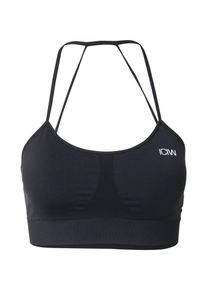 ICANIWILL, Damer, Sports-BH, Sort, Størrelse XL