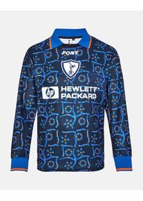 Spurs Retro 1996/1997 Pony Goalkeeper Long Sleeve Blue Shirt, 2XL Tottenham Hotspur
