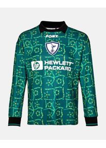 Spurs Retro 1996/1997 Pony Goalkeeper Long Sleeve Green Shirt, 2XL Tottenham Hotspur