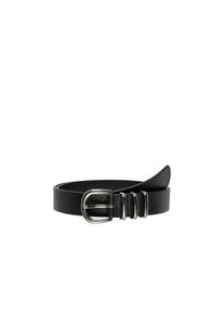 Only , Synthetikgürtel »ONLVIOLA PU JEANS BELT ACC« , Black Detail:SILVER METAL