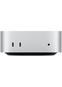 Apple , Mac Mini , silber , 3 x Thunderbolt 5, USB 4.0, DisplayPort