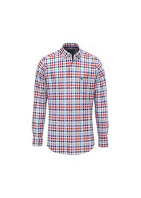 Fynch-Hatton, Herren, Karohemd mit Logo Stickerei, poppy red, N-Gr, XXL -N-Gr, poppy red, Hemd von Fynch-Hatton