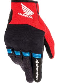 Alpinestars Copper Honda, gloves , color: Black/Red/Blue , size: M