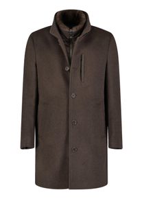 Big & Tall Sizes - Roy Robson - Quilted wool coat with cashmere and quilted trim - 60