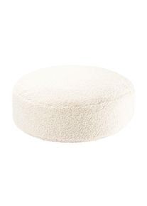 Repose-pieds pour enfants Ottomann blanc crème Wigiwama