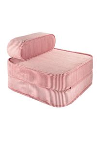 Fauteuil pliant pour enfants Wigiwama Pink Mousse