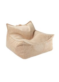 Fauteuil-sac d'enfant large cordon Sucre brun Wigiwama