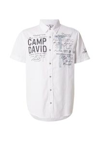 CAMP DAVID Chemise Homme blanc taille S