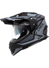 ONeal Sierra R, kask enduro , kolor: Matowy Czarny/Szary , rozmiar: L