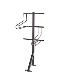 Mottez Fietsenrek, 2 parkeerplaatsen, B 638 mm, zwart