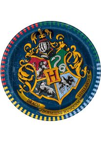 UNIQUE 8 assiettes - Harry Potter 18cm