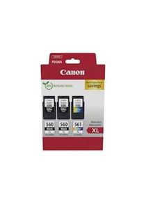 Canon Pg-560Xl/Cl-561Xl Pack De 3 Cartuchos De Tinta Originales - 3712C009