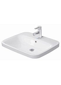 Duravit DuraStyle Einbau Waschtisch 0374620000 61,5 x 49,5 cm, weiss, Einbau von oben, 1 Hahnloch