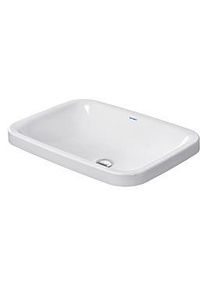 Duravit DuraStyle Einbau Waschtisch 0372600000 60 x 43 cm, weiss, Einbau von oben, ohne Überlauf
