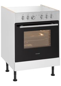 Optifit Herdumbauschrank »Elga« in weiß, Größe B/H/T: 60 cm x 87 cm x 58,4 cm