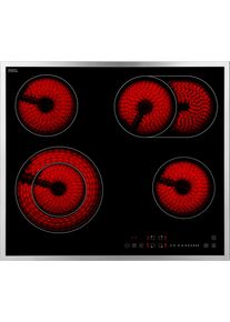 Hanseatic Elektro-Kochfeld von SCHOTT CERAN »MC-HF662B« mit Timer in silberfarben