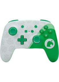 PowerA ANIMAL CROSSING - Wireless Controller (Switch), Gaming Controller, Weiss