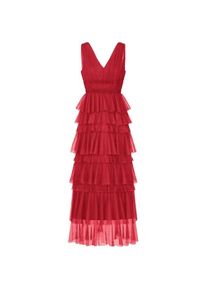 Apart Fashion, Damen, Kleider, Abendkleid mit Jerseyfutter, Rot, (40)