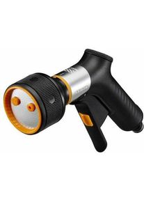 Fiskars, Gartenbrause, Spr&uuml;hpistole, FiberComp, 3 Funktionen, Stufenlos regelbarer Durchfluss, Ein/Aus-Verriegelung