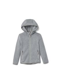 Tchibo - Kinder-Strickfleecejacke - Unisex - Gr. 86/92 - grau