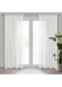 ArtFir Záclona AIDEN P | biela 140 x 270 cm