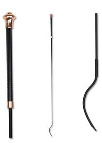 Waldhausen Noblesse Dressurgerte, schwarz/roségold, 120cm