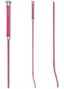 Waldhausen Dressurgerte mit Gelgriff, pink, 120cm