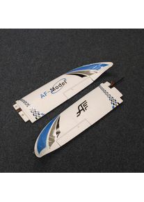 B-Ware Sky Surfer blau V2 Tragfläche mit Servos - optische Mängel