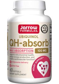 Jarrow Formulas Ubiquinol QH-absorb - 100 mg, 60 Softgels