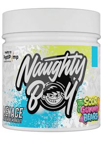 Naughty Boy Menace V2 Pre-Workout, 420 g Dose, Sour Gummy