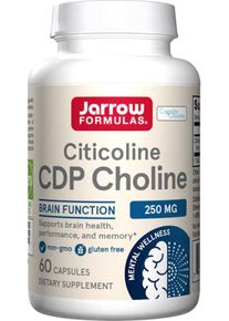 Jarrow Formulas Citicoline CDP Choline - 250 mg, 60 Kapseln