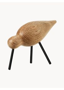 Normann Copenhagen Decorative Object Shorebird, H 11 cm Beige, Black Wood, Metal B 15 x H 11 cm.
