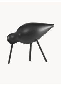 Normann Copenhagen Decorative Object Shorebird, H 11 cm Black Wood, Solid wood, Metal B 15 x H 11 cm