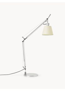 Artemide Candeeiro de secretária grande e regulável Tolomeo Basculante Prateado Metal L 65 x Alt 66 - 75 cm