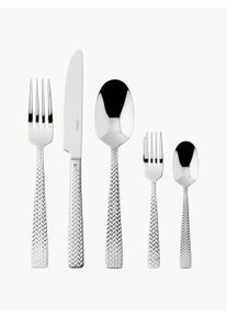 Sambonet Stainless Steel Cutlery Set Cortina, 6 people, Set of 30 Silver High-grade steel 6 personer (sæt af 30)