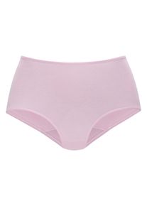 Vivance Dames Tailleslip in roze, poudre, groen, lila, wit ,maat 32/34, Witt, 95% Katoen, 5% Elastan