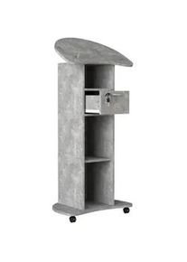Vcm Mid.you Stehpult , Grau , Holzwerkstoff , 110x37x56 cm , Stauraum , Büromöbel, Schreibtische, Stehpulte