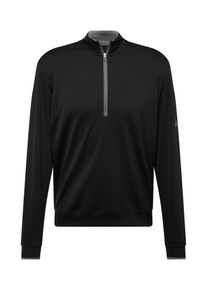 adidas Golf Bluzka sportowa dla mężczyzn jasnoszary / czarny Rozmiar S