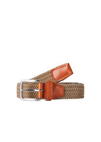 Jack & Jones Jack & Jones , Stretchgürtel »JACSPRING WOVEN BELT NOOS« mit silberfarbener Schließe , Incense