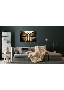 queence , Acrylglasbild »Elron« Bangkok Buddhismus Fashion Gesicht Mode Spirituelle Bilder 1 Stk. tlg. Fine Art-Print in Galeriequalität...