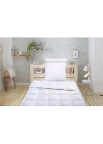 Älgdröm Älgdröm , Feder-/Daunenbettdecke + Kopfkissen »Finja, Bettdecke 135x200 cm, 155x220 cm, Sommer, Winter, « 2-tlg., Set mit Kissen 80x80 cm, Made in...