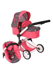 Bayer Chic 2000 CHIC2000, Kombi-Puppenwagen &raquo;Linus, Butterfly&laquo;, Butterfly, Kombi-Puppenwagen