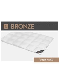 Spessarttraum, Daunenbettdecke extrawarm F&uuml;llung 90Daunen10Federn 1 Stk. tlg. hergestellt in Deutschland, allergikerfreundlich, wei&szlig;, Bezug: 100% 