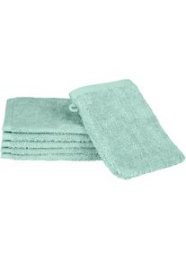 Ross, Waschhandschuh &raquo;Premium&laquo; 100% Baumwolle, eukalyptus, Frottier, B/L: 16 cmx22 cm -6 Stk., eukalyptus
