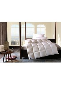 Billerbeck , Einziehdecke »Ebby 50 Mono« normal 1 Stk. tlg. , weiß , Obermaterial: 100% Baumwolle , B/L: 140 cm x 200 cm